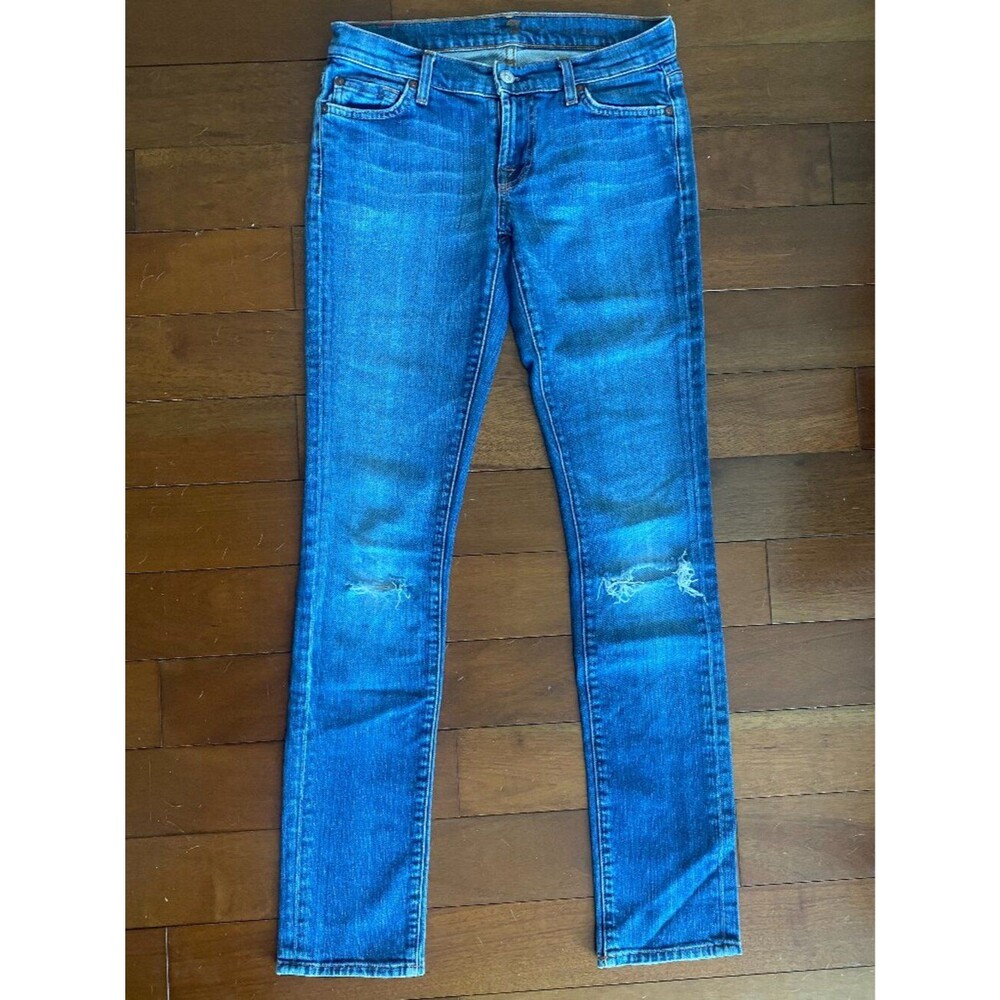 7 For All Mankind Stretch Skinny Jeans Size 26